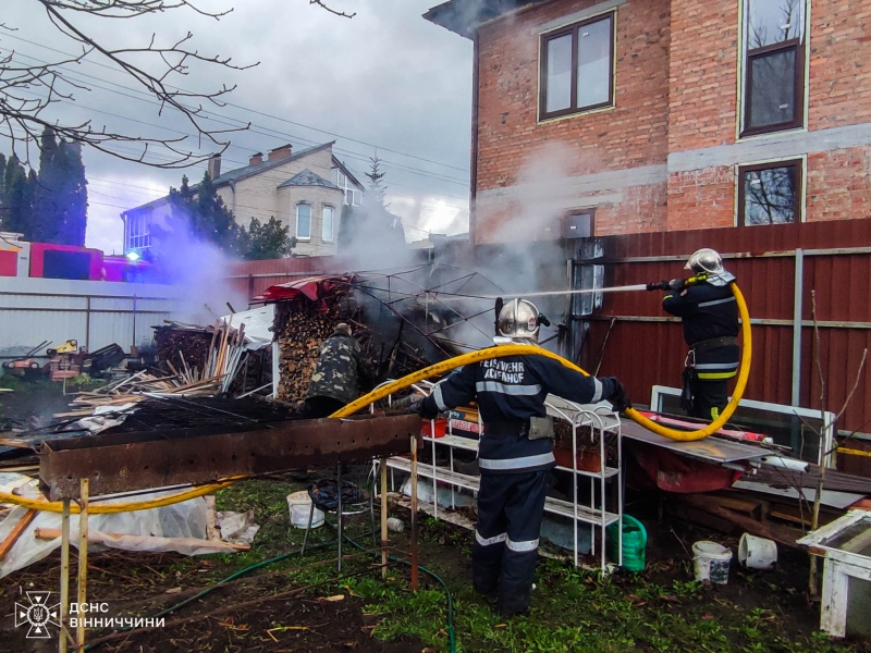 На Вінниччині сталося 12 пожеж