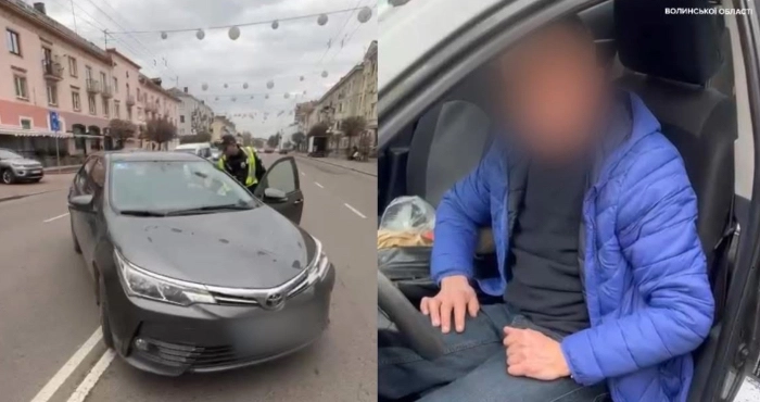 На Волині патрульні зупинили водія з ознаками сп’яніння, який уже втретє порушує закон