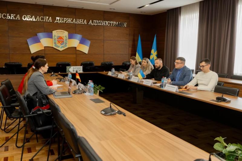 Сонячні парки з водневими установками: на Полтавщині обговорили перспективи співпраці з німецькими партнерами