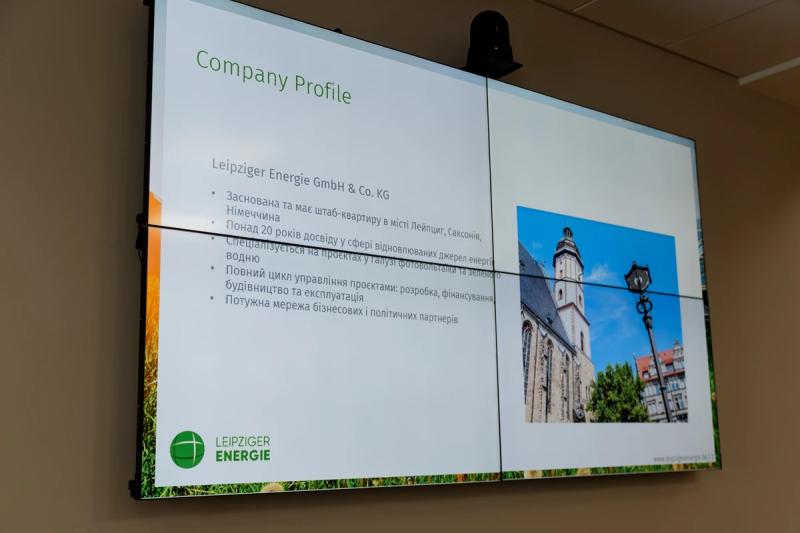 Сонячні парки з водневими установками: на Полтавщині обговорили перспективи співпраці з німецькими партнерами