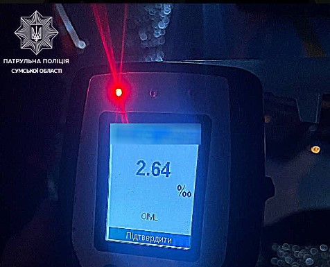У центрі Сума п’яний водій влаштував ДТП