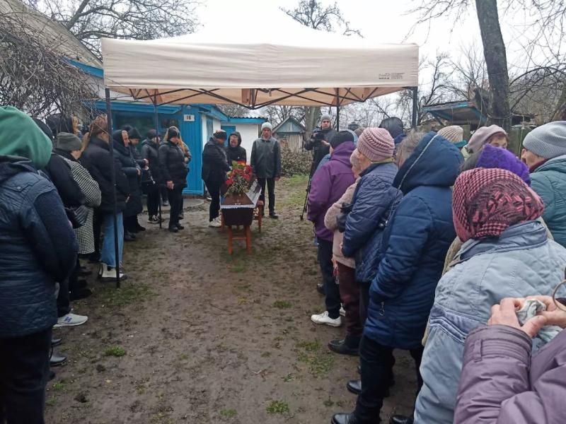 У Миргородській громаді попрощалися з полеглим Захисником України
