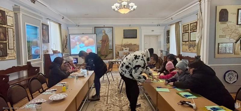 У музеї історії Полтавської битви влаштували передвеликодній захід для родин воїнів 116-ї ОБр ТрО