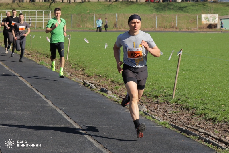 У Вінниці відбувся чемпіонат з легкої атлетики серед рятувальників