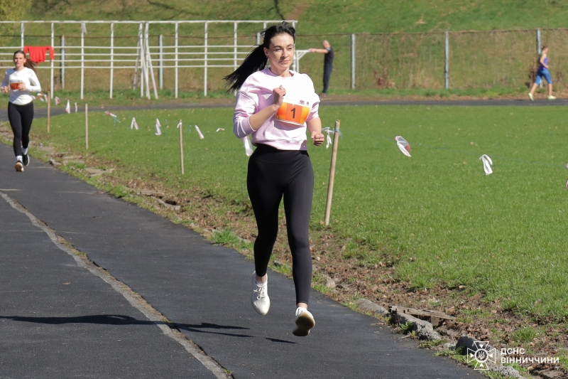 У Вінниці відбувся чемпіонат з легкої атлетики серед рятувальників