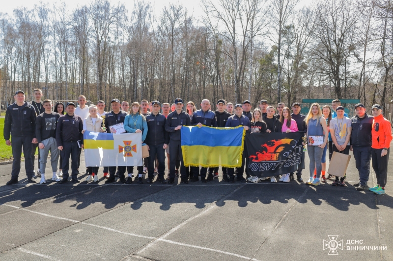У Вінниці відбувся чемпіонат з легкої атлетики серед рятувальників