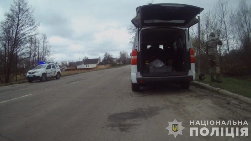 В лісі поблизу Лебедина поліція охорони виявила гранатомет