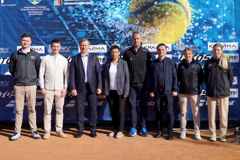 В Ужгороді сьогодні стартував UTF (Ukrainian Tennis Federation) CUP - тенісний турнір міжнародного рівня ФОТО