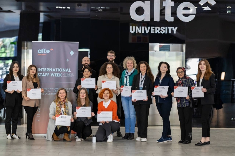 Викладач УКД Олександр Іванов представив інновації в освіті на International Staff Week у Тбілісі (ФОТО)
