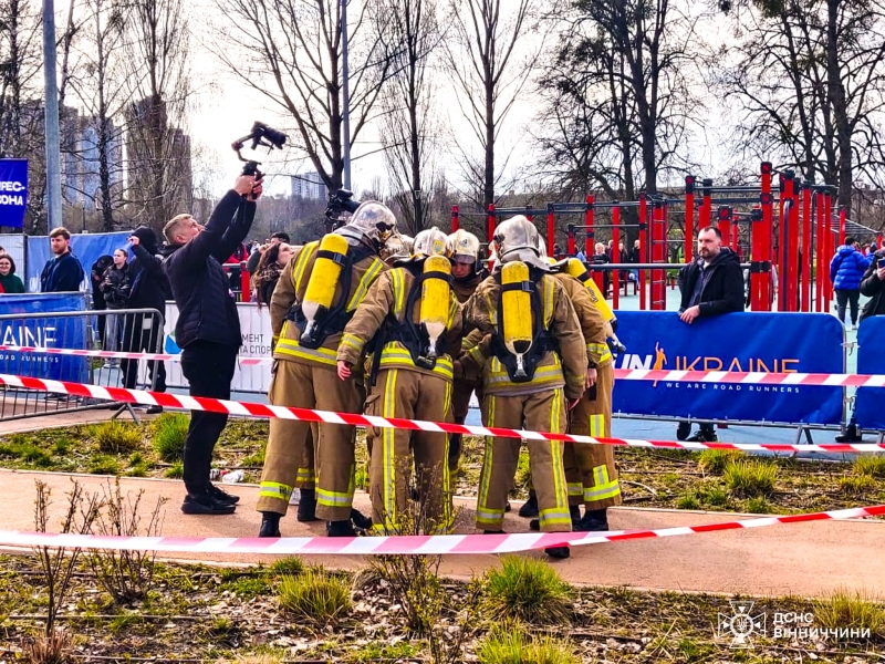 Вінницькі рятувальники встановили новий національний рекорд