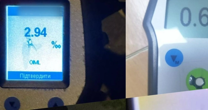 Водій на вулиці Шухевича у Луцьку надихав патрульним у драгер майже 3 проміле