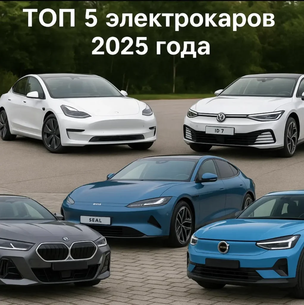 Лучшие электромобили 2025 год