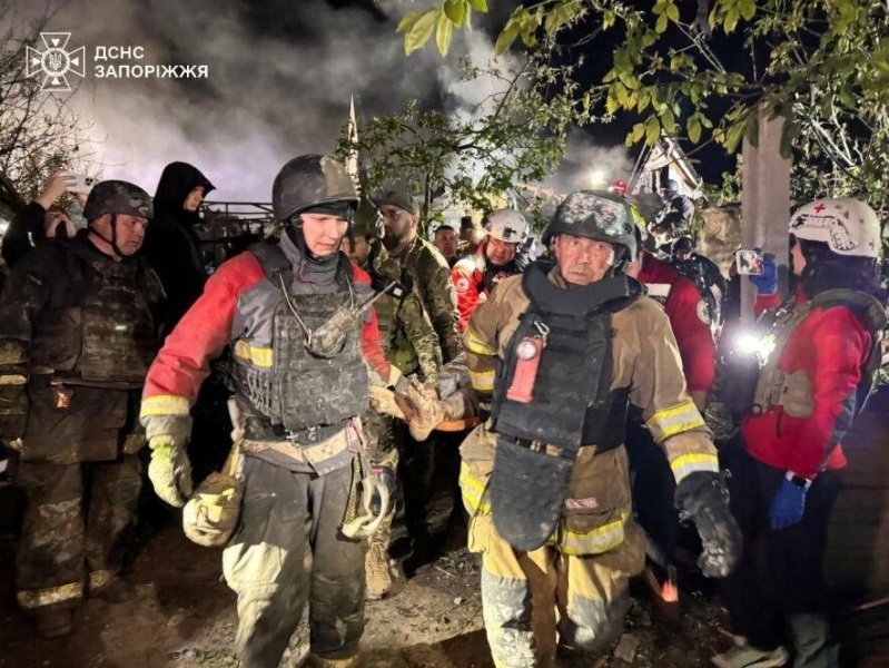 Медики розповіли про стан постраждалих внаслідок нічної атаки дронів на Запоріжжя