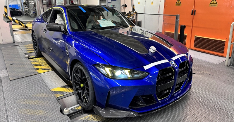 BMW створила унікальний M4 CS на честь чемпіона з мотогонок Валентино Россі