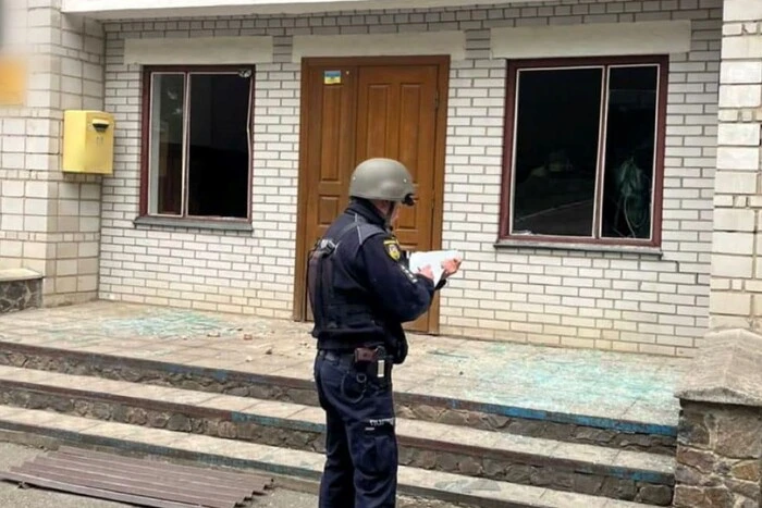 На Білоцерківщині під час нічної атаки уламки дрона пошкодили цивільну інфраструктуру (фото)