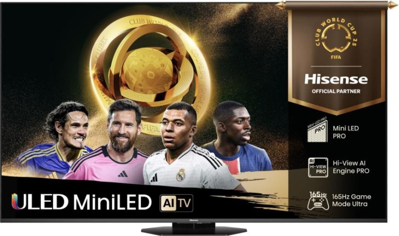Hisense U8Q Mini LED TV: Новинка з 4K та Dolby Atmos доступна в Європі
