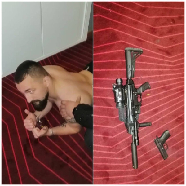 В одному з готелів Києва сталася стрілянина, зловмисника затримано (фото)