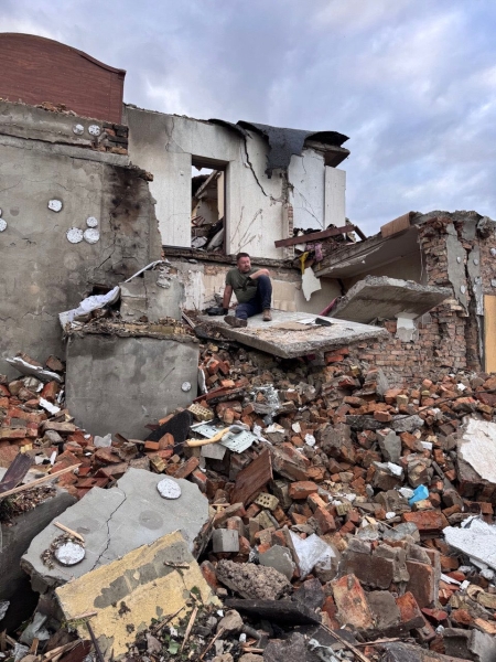 У Мархалівці через атаку росіян вщент зруйновано будинок гендиректора одного з телеканалів