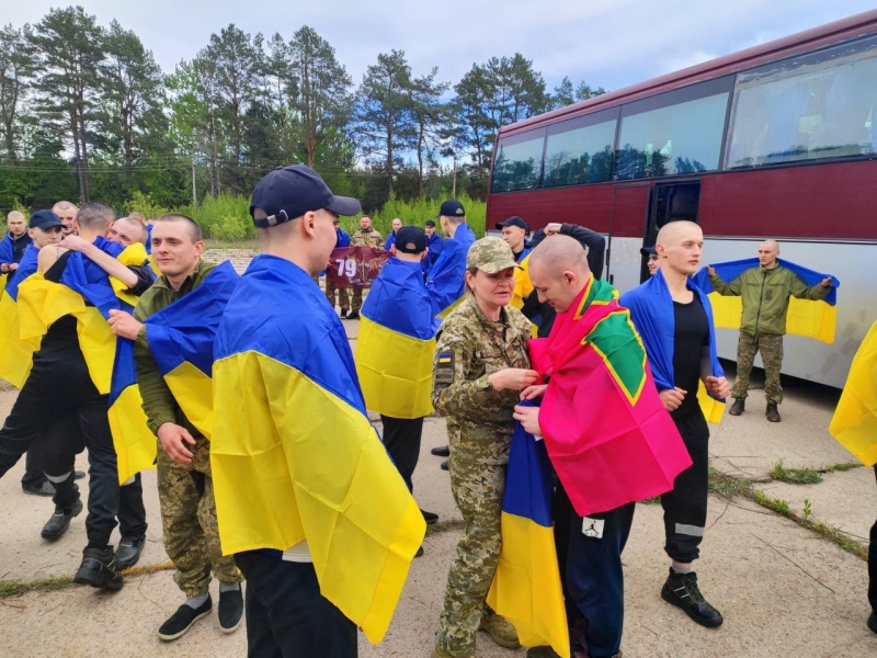 З російського полону повернули дев'ятьох захисників Запорізької області
