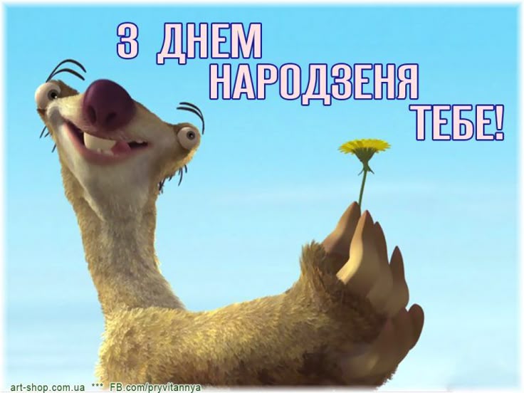 веселі привітання з днем народження