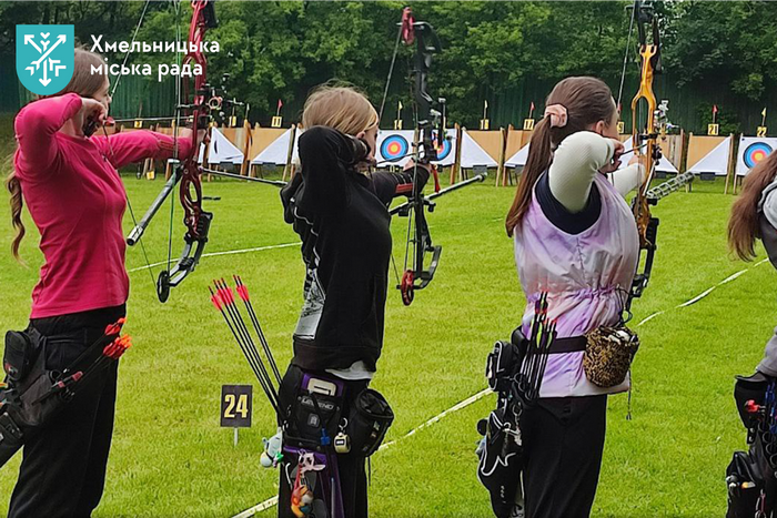 Хмельницькі лучниці - серед переможців всеукраїнських змагань "Олімпійські надії" у Львові
