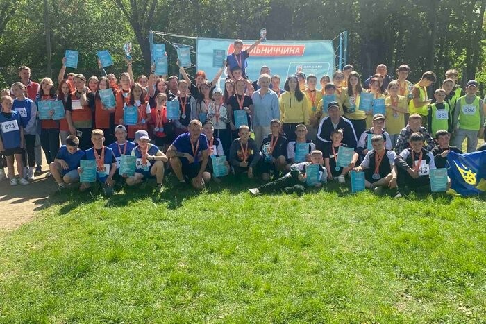 Фінал шкільних ліг "Пліч-о-пліч" з орієнтування відбувся в обласному центрі