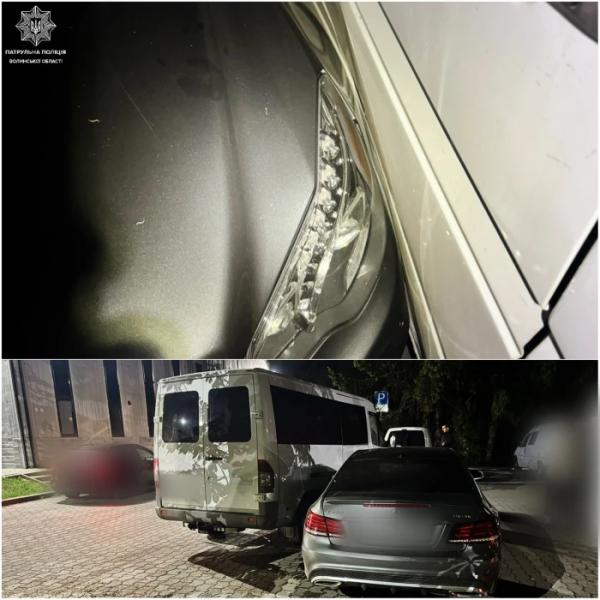 Через недотримання дистанції у Луцьку сталося два ДТП