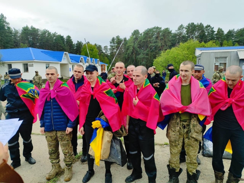 З російського полону повернули дев'ятьох захисників Запорізької області