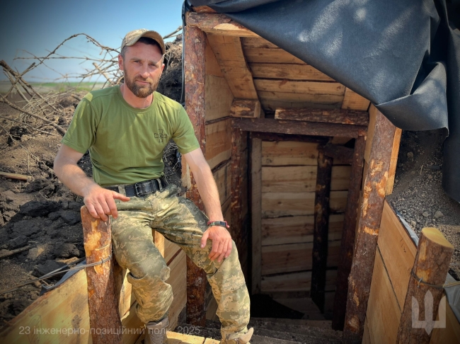 Історія будівельника з Рівненщини, який будує укріплення замість будинків (ФОТО)