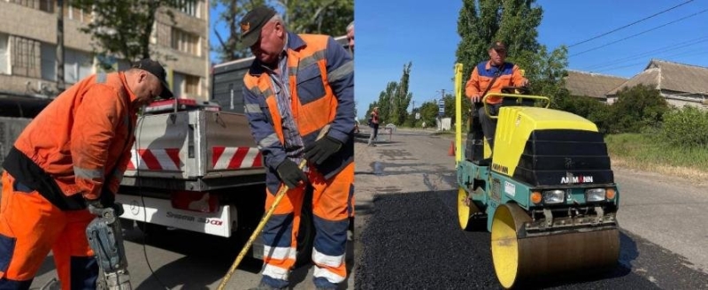 Миколаївські дороги отримують апгрейд: де латають ями та ставлять нові бордюри, - ФОТО