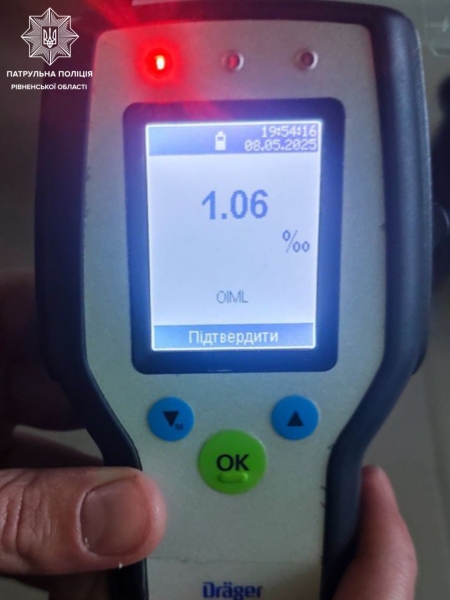 На Дубенщині п’яна водійка перекинула машину в озеро