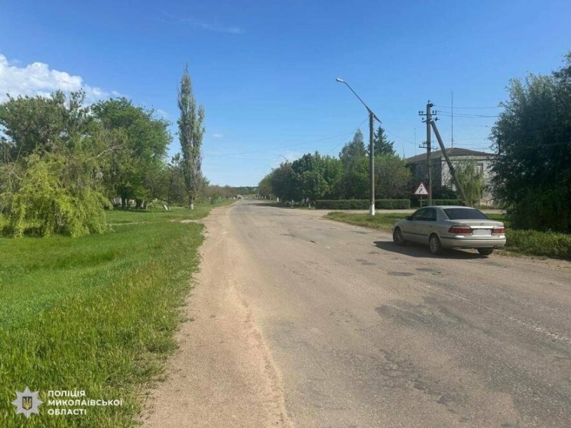 На Миколаївщині збили школярку: дитина перебуває у лікарні, - ФОТО