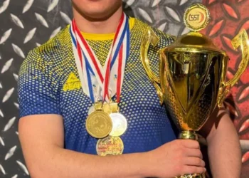 18-летний спортсмен из Дружковки Николай Годунов установил мировой рекорд в пауэрлифтинге на чемпионате Европы в Чехии
