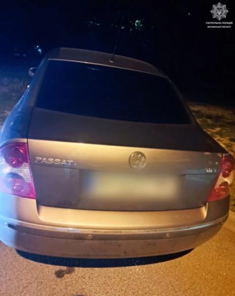 П'яний за кермом і без прав: у Луцьку патрульні затримали порушника