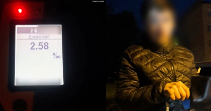 П'яний за кермом і без прав: у Луцьку патрульні затримали порушника