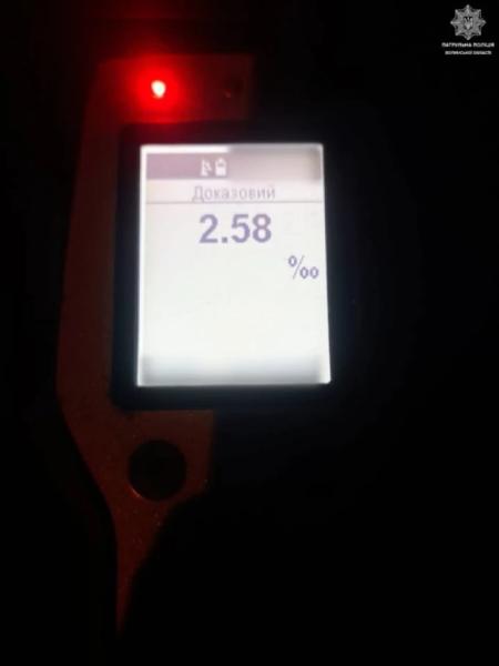 П'яний за кермом і без прав: у Луцьку патрульні затримали порушника