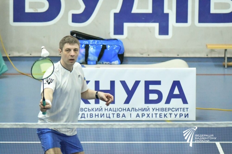Прикарпатець Дмитро Коротких виборов “золото” на чемпіонаті України з бадмінтону
