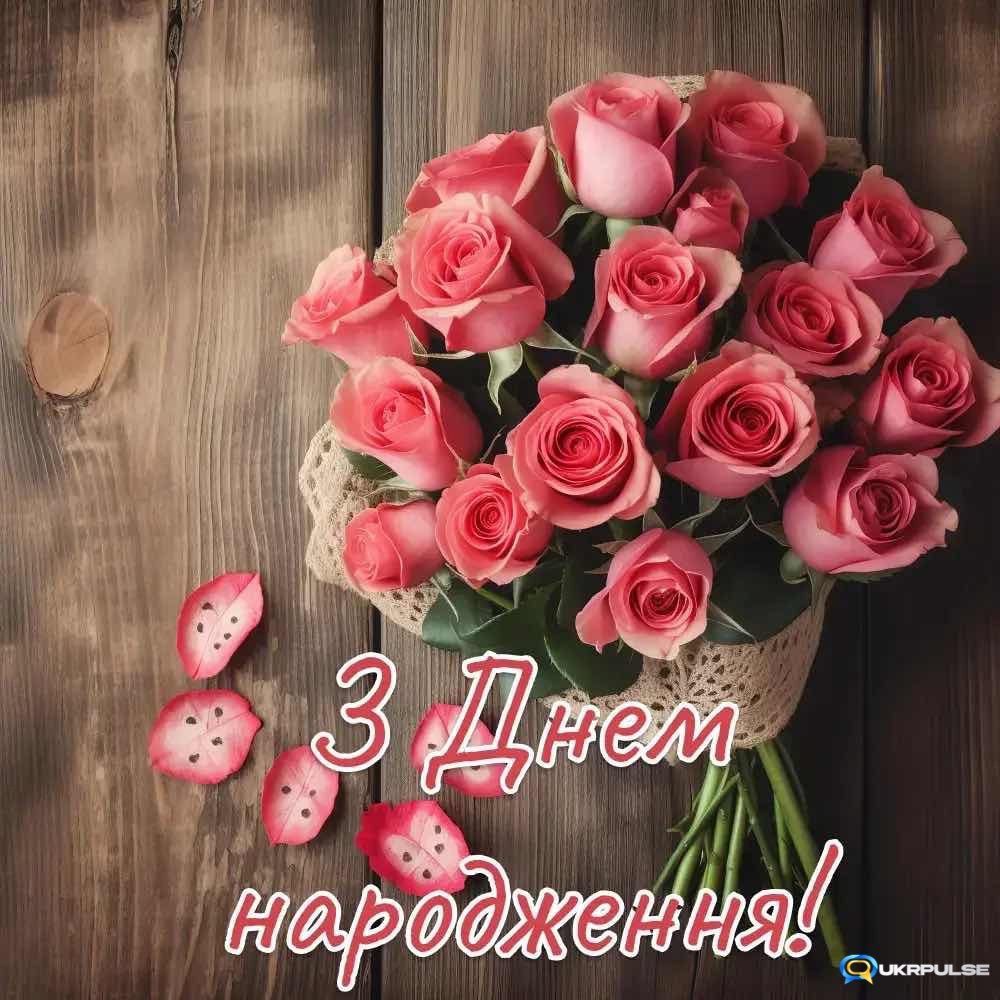 Шикарні букети з днем народження