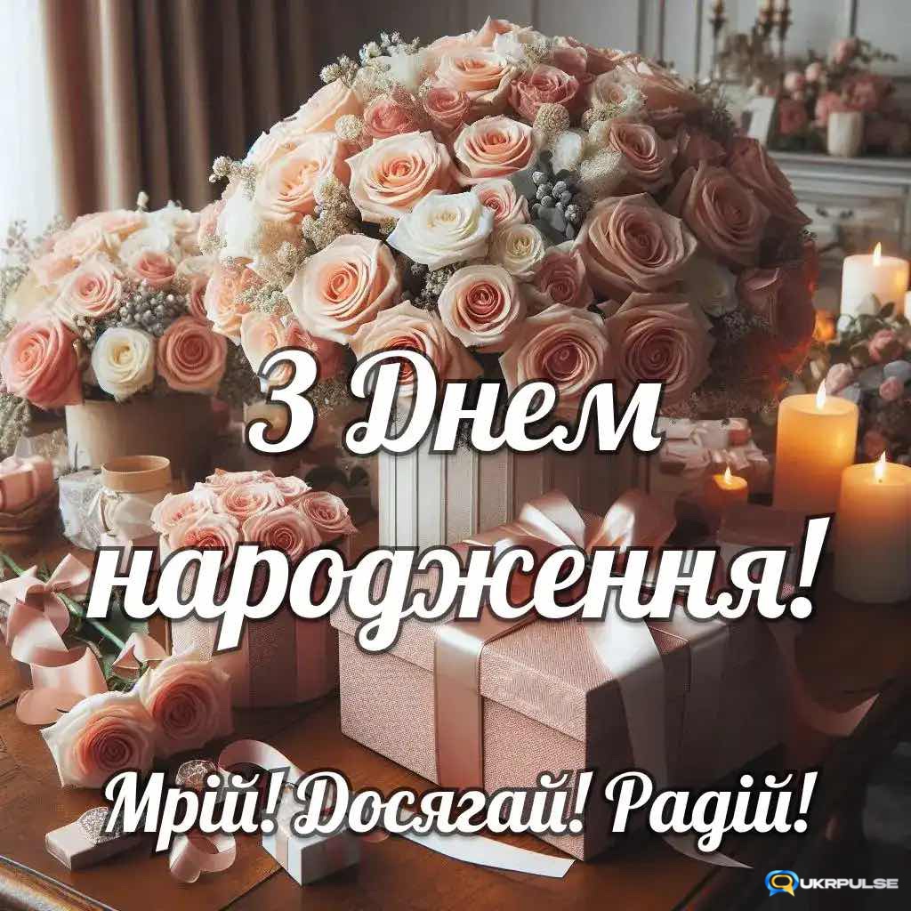 жінці шикарні букети з днем народження