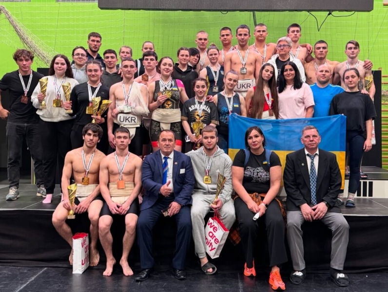 Сум&rsquo;яни стали призерами чемпіонату Європи з сумо