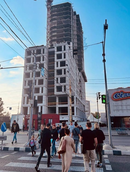 У Дніпрі розпочали будівництво нового надземного переходу на Слобожанському проспекті