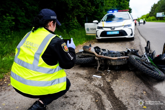 У Костополі збили мотоцикліста