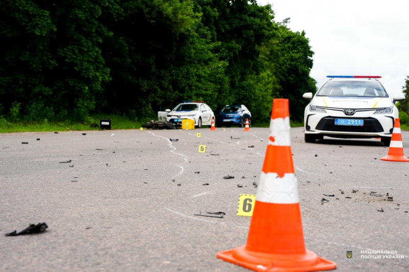 У Костополі збили мотоцикліста