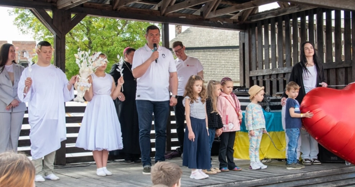 У Луцькому замку відбулося свято для дітей