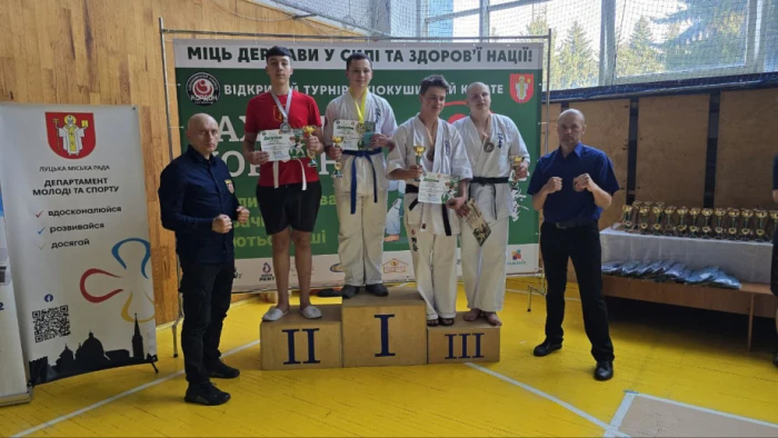 У Луцьку відбувся відкритий турнір з кіокушинкай карате
