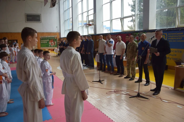 У Луцьку відбувся відкритий турнір з кіокушинкай карате