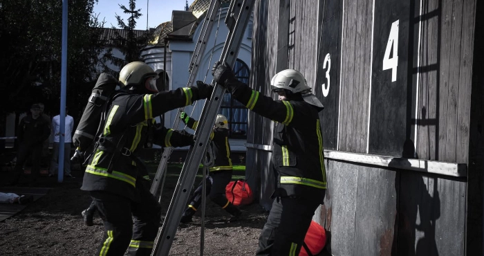 У Луцьку визначили кращу ланку газодимозахисної служби Волині