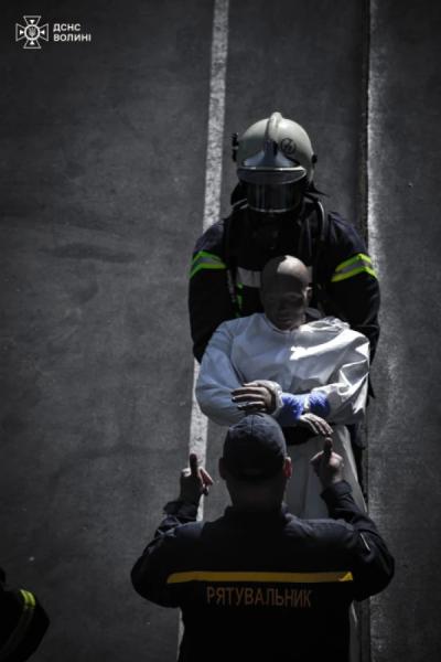У Луцьку визначили кращу ланку газодимозахисної служби Волині