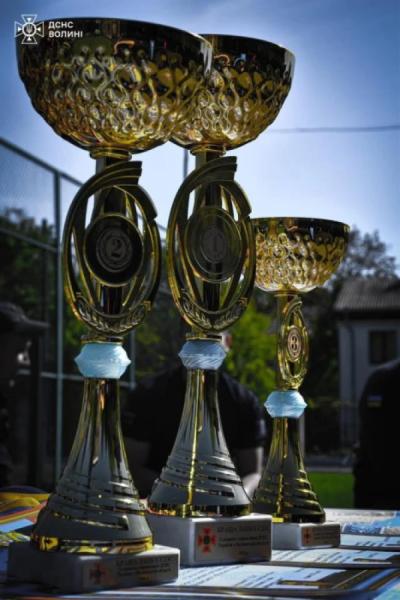 У Луцьку визначили кращу ланку газодимозахисної служби Волині