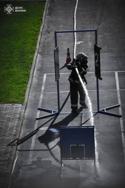 У Луцьку визначили кращу ланку газодимозахисної служби Волині